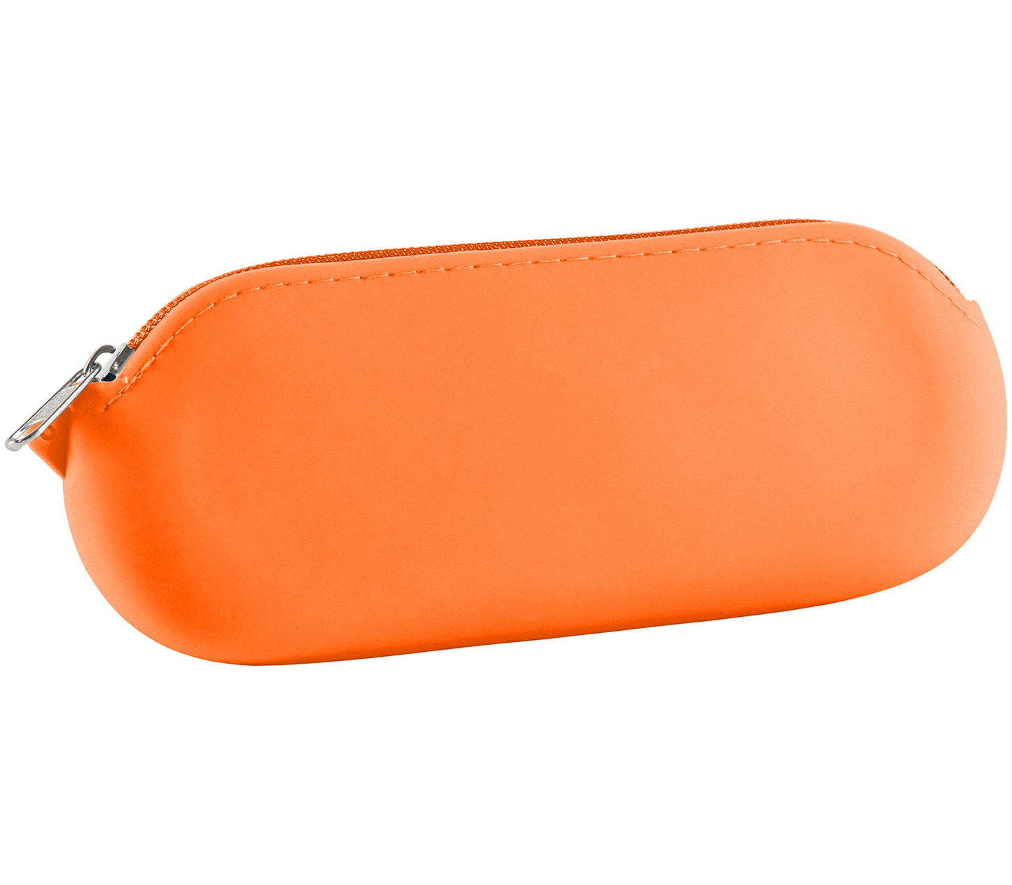 Buzz orange silicone, soft touch glasses case.