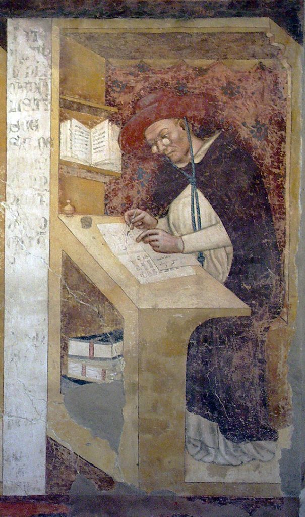 Tommaso da Modena's Cardinal Hugh of Saint-Cher (1352)