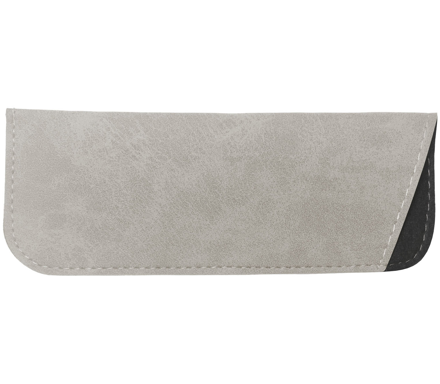 Soft faux suede glasses pouch in grey for Esprit (White) sunglasses.