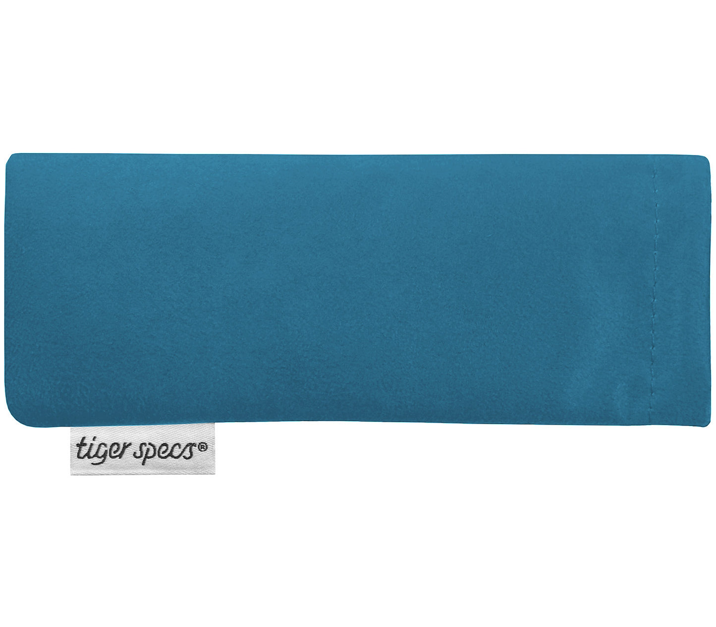 Blue soft glasses case for Austin (Blue) reading glasses.