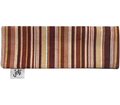 Jelli Sun (Multi Tortoise) unisex sun reading glasses with large square lenses and multicoloured, tortoiseshell arms and details. Front view.