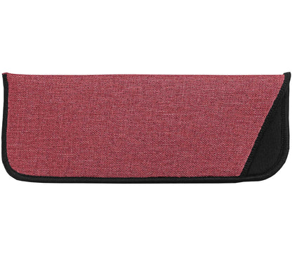 Soft glasses pouch in coral for Sundae (Coral) reading glasses.