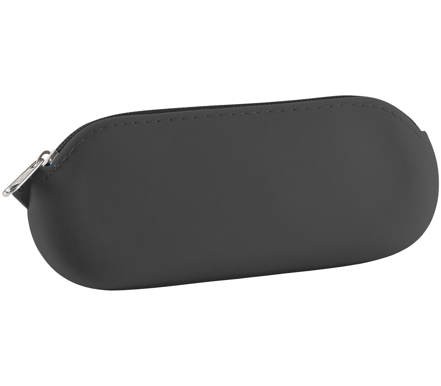 Buzz black silicone, soft touch glasses case.