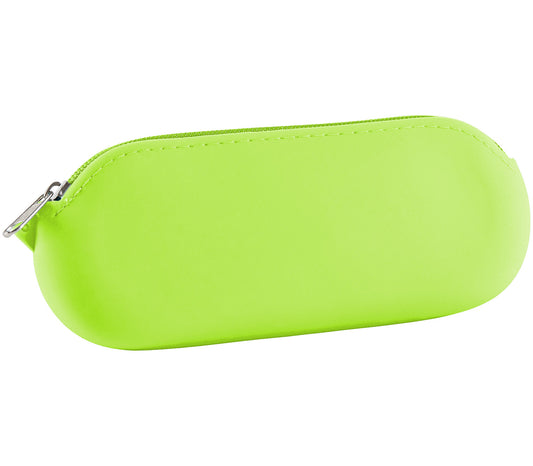 Buzz green silicone, soft touch glasses case.
