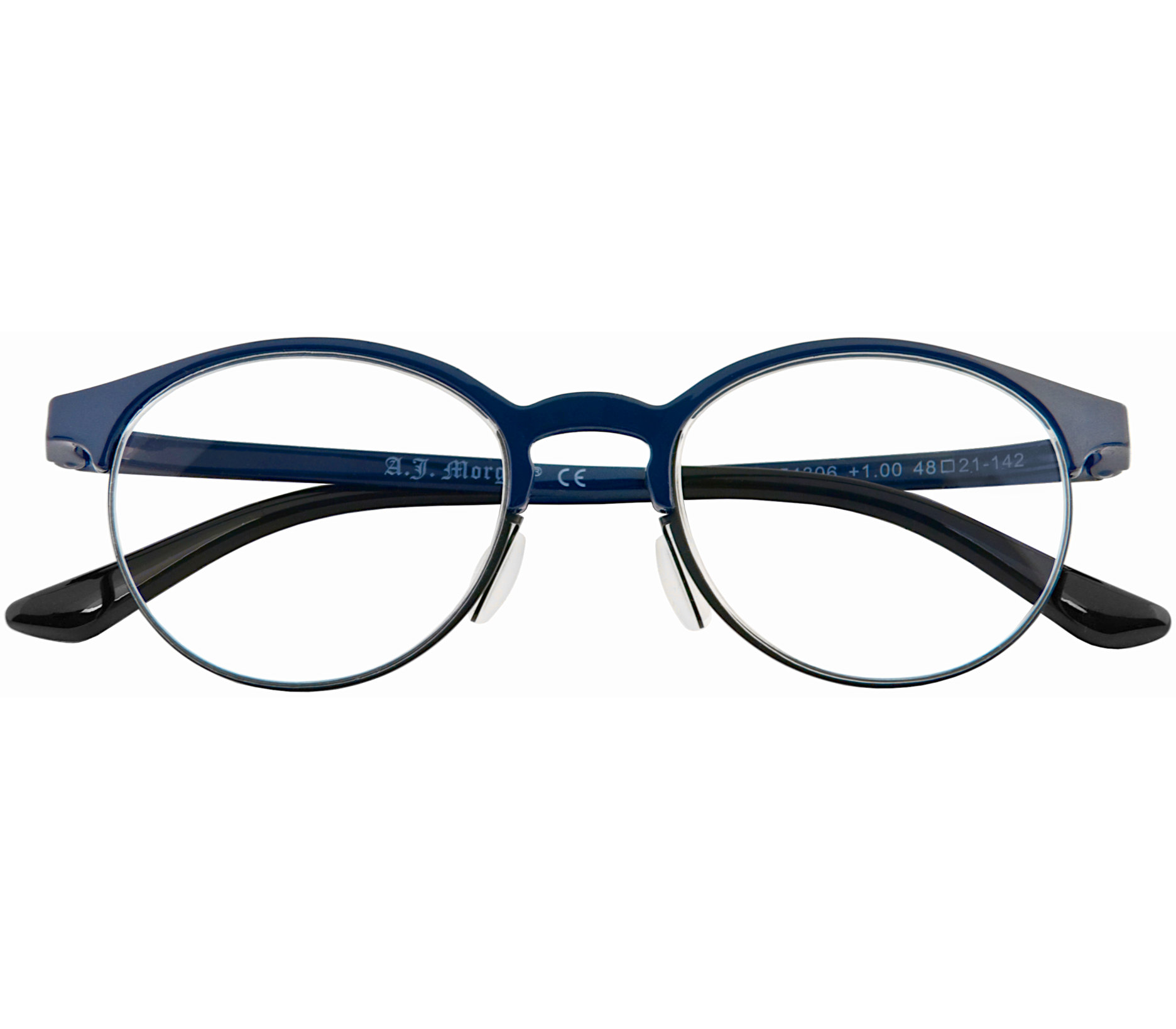 Chester (Blue) Reading Glasses - Tiger Specs
